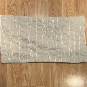 Hotel Collection Waffle Zippered Pillow Cover 13X23.5 (Qty 1)